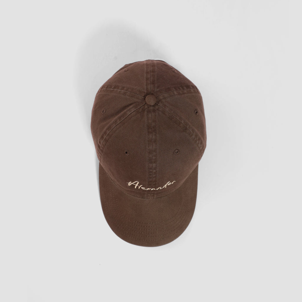Standard Embroidered Logo Tee (Brown)