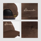 Standard Embroidered Logo Tee (Brown)