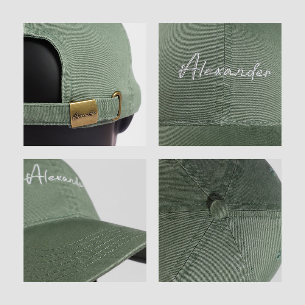 Standard Embroidered Logo Tee (Matcha Green)