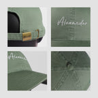 Standard Embroidered Logo Tee (Matcha Green)