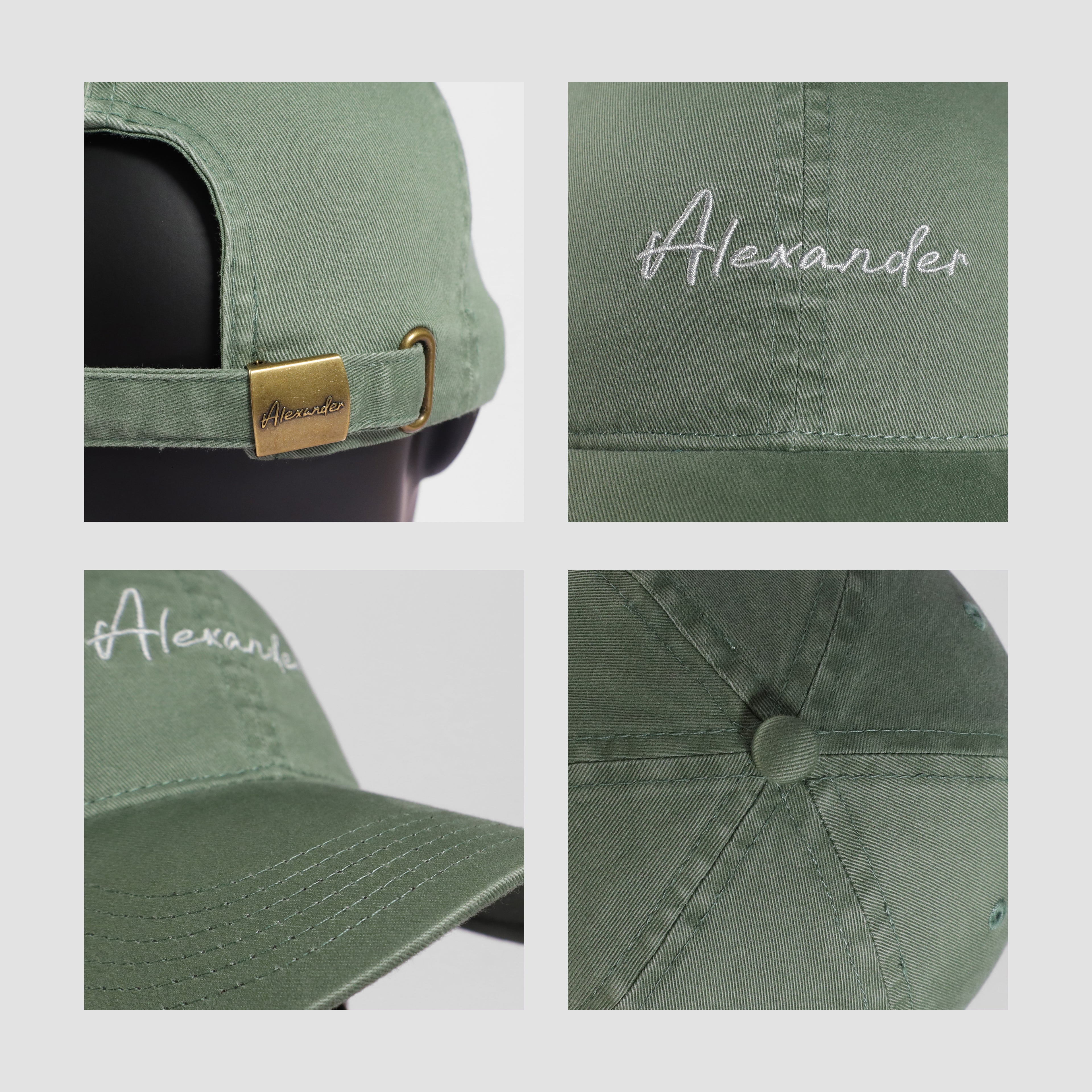 Standard Embroidered Logo Tee (Matcha Green)