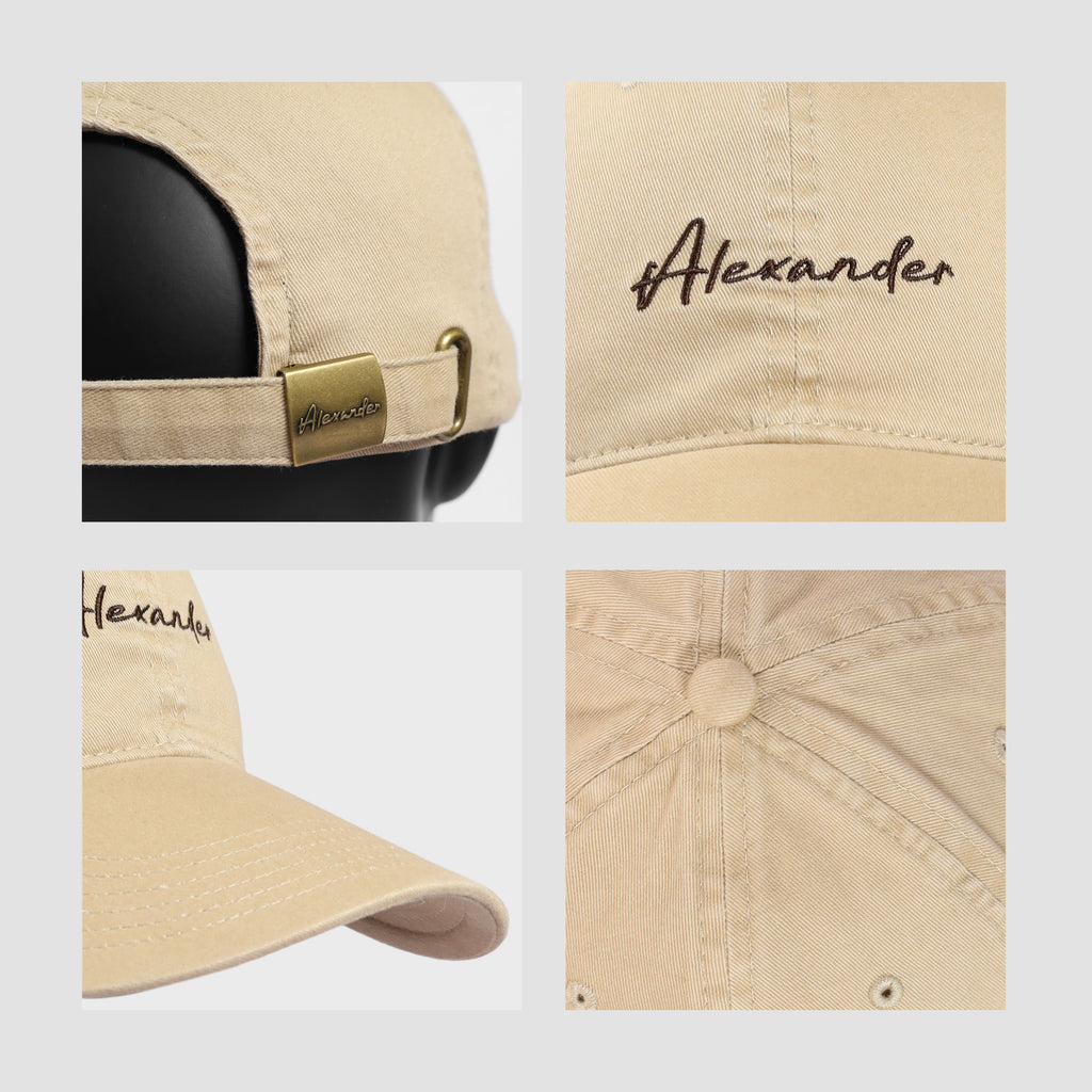 Standard Embroidered Logo Tee (Khaki)