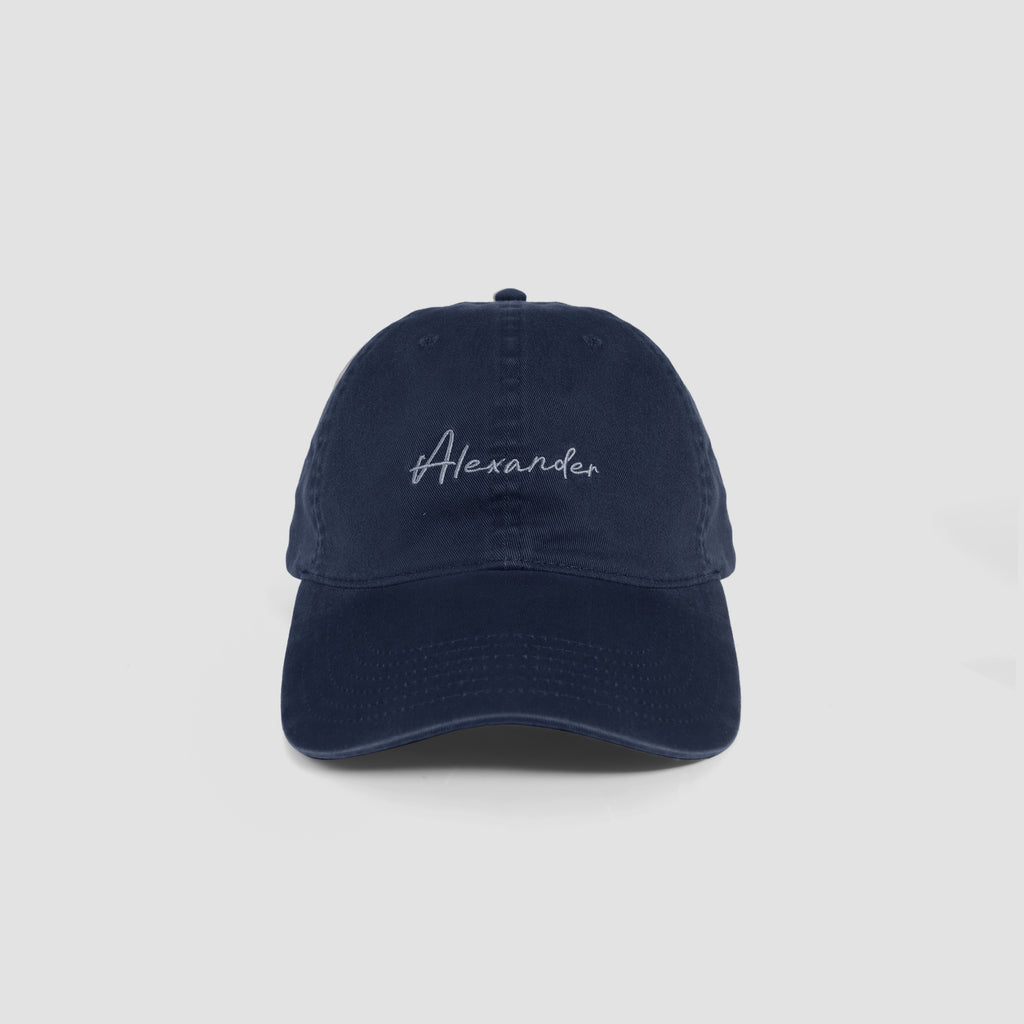 Standard Embroidered Logo Tee (Navy)