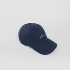 Standard Embroidered Logo Tee (Navy)