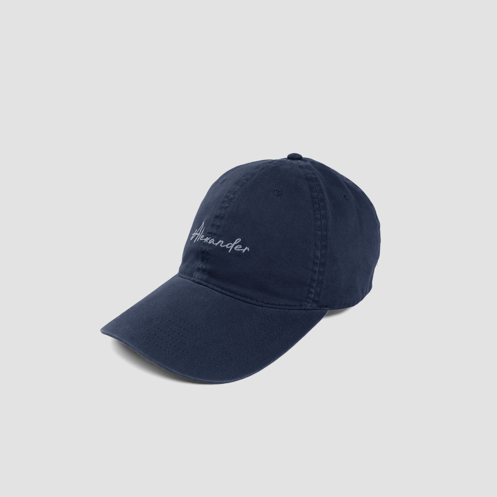 Standard Embroidered Logo Tee (Navy)