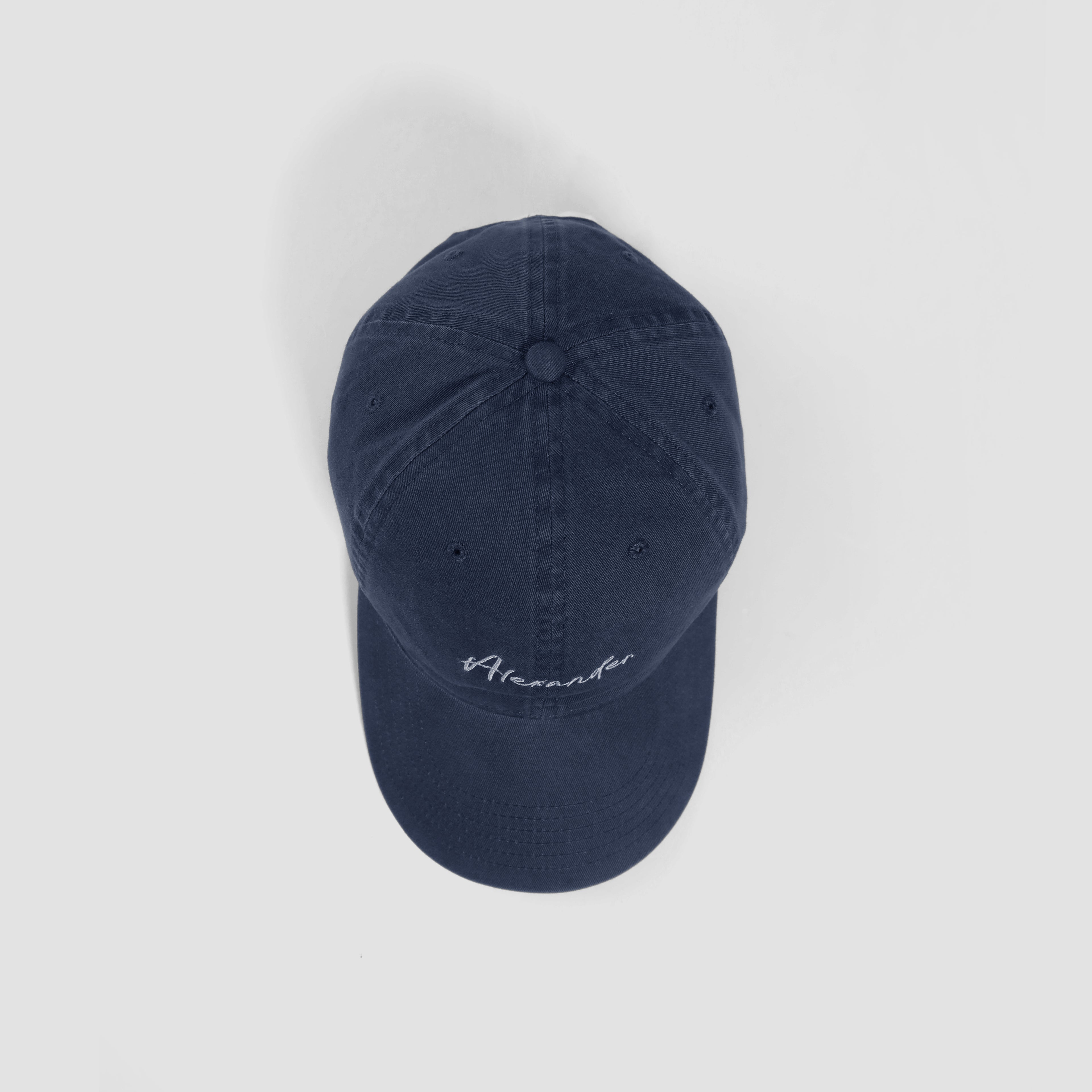 Standard Embroidered Logo Tee (Navy)