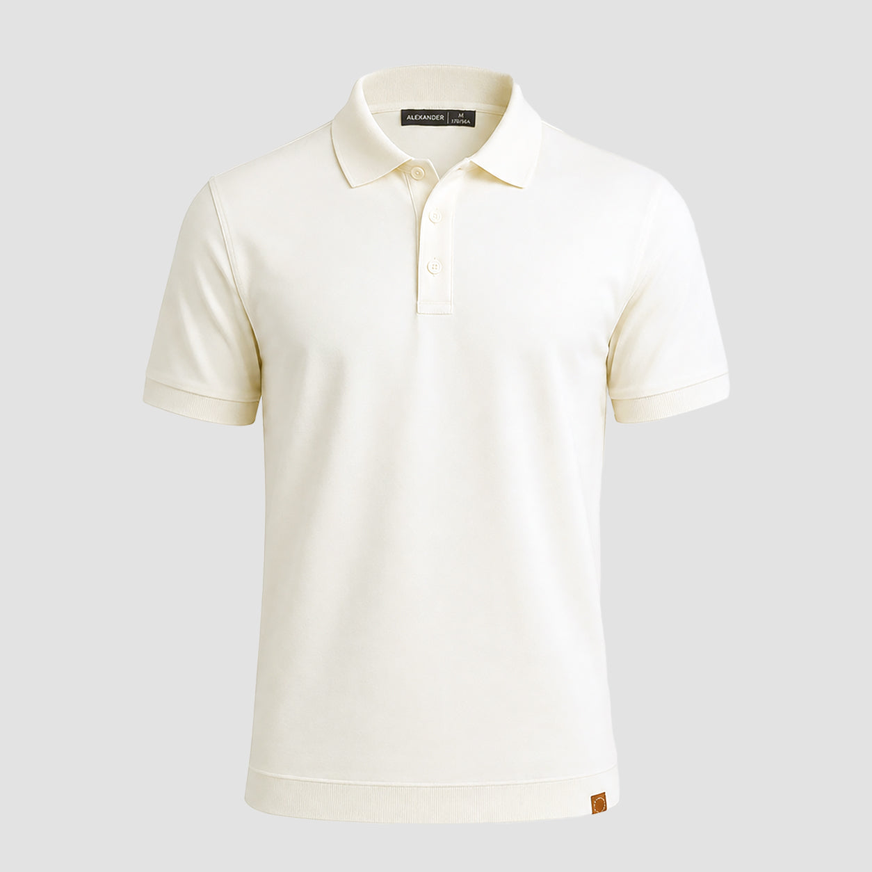 AIR SMOOTH KNIT POLO ( Off - White)
