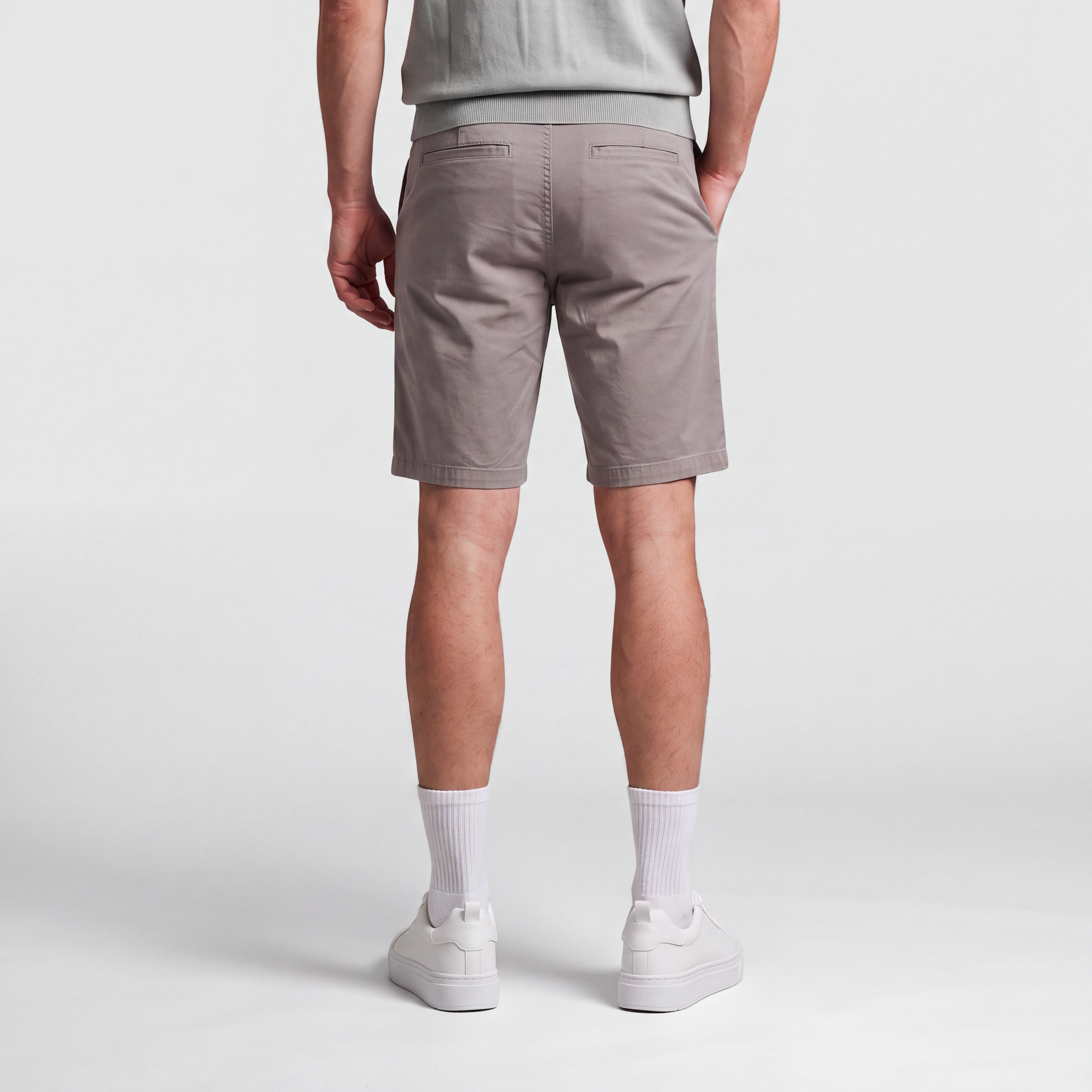 Men's Chino Short Pant ( Light Grey)