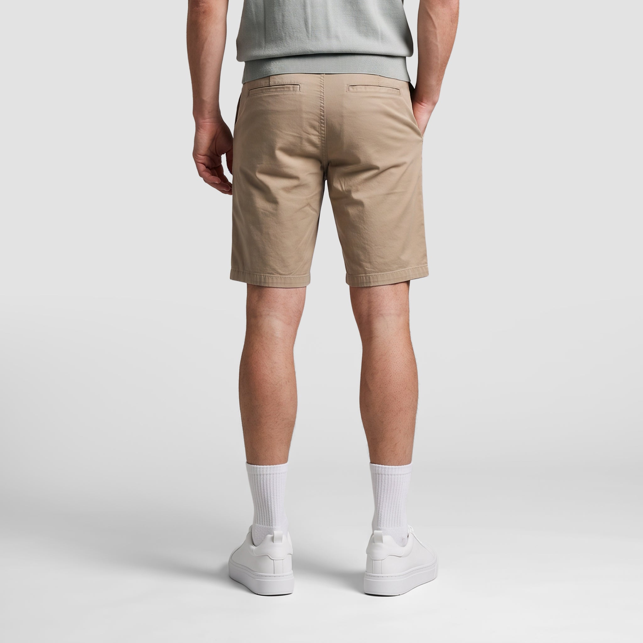 Men's Chino Short Pants (Khaki)