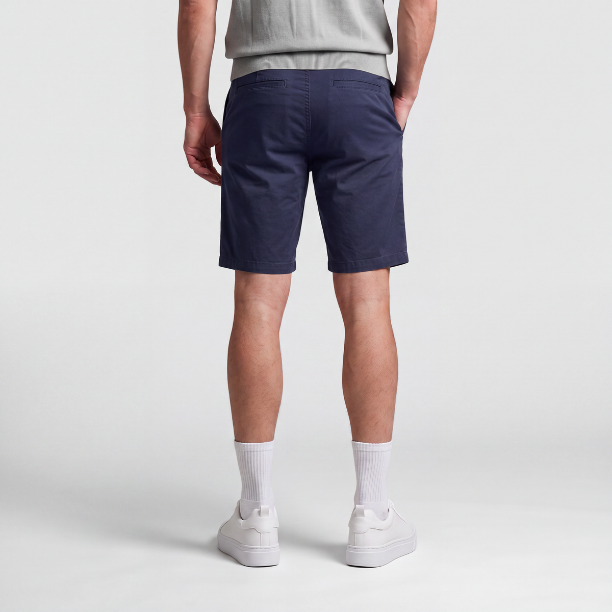 Men's Chino Short Pants (Navy)