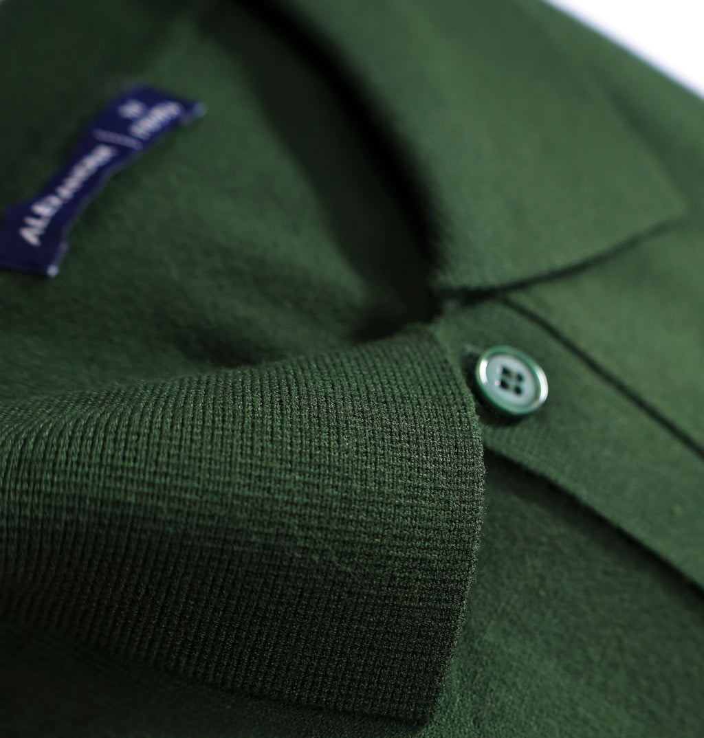 AIR SMOOTH KNIT POLO (Dark Green)