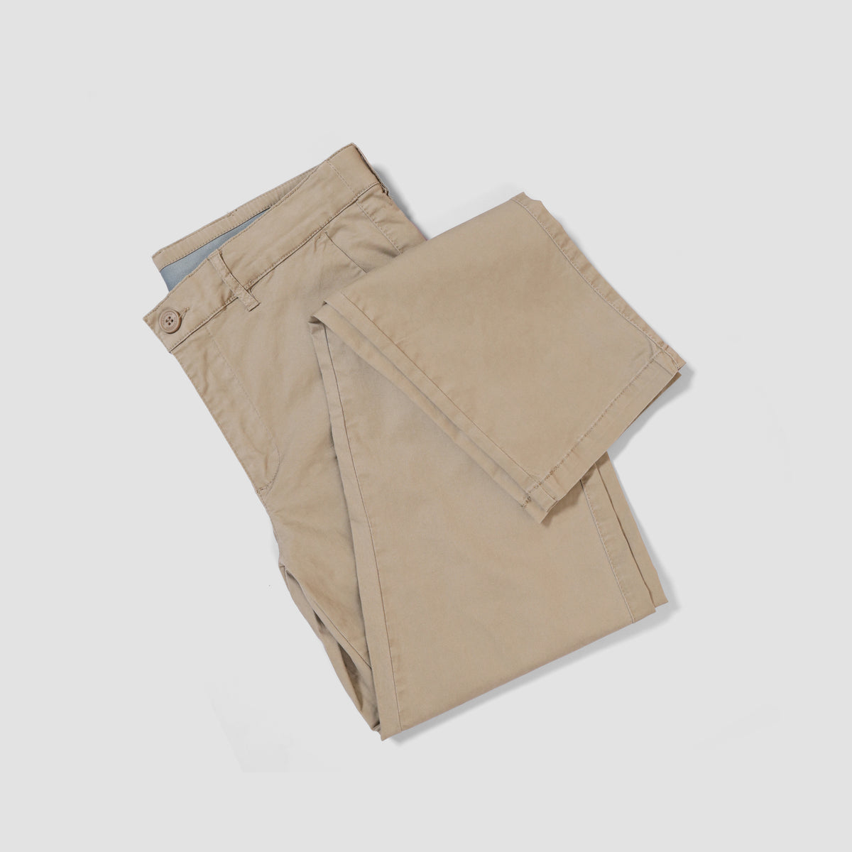 Men's  Chino Long Pants ( Warm Beige )