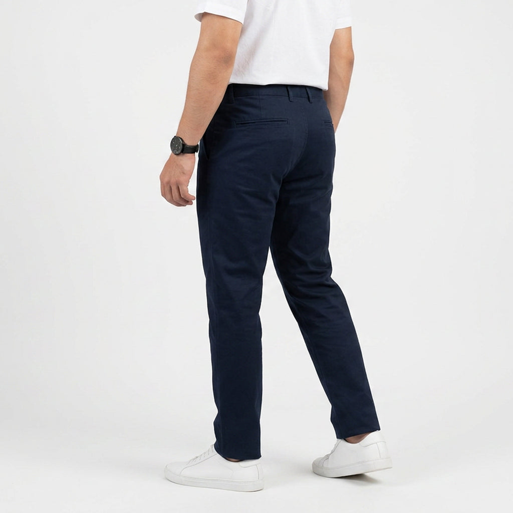 Men's  Chino Long Pants  (Navy)