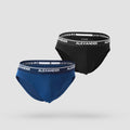 𝐌𝐞𝐧'𝐬 Cotton Brief   2-𝐏𝐢𝐞𝐜𝐞s  ( Black & Navy )