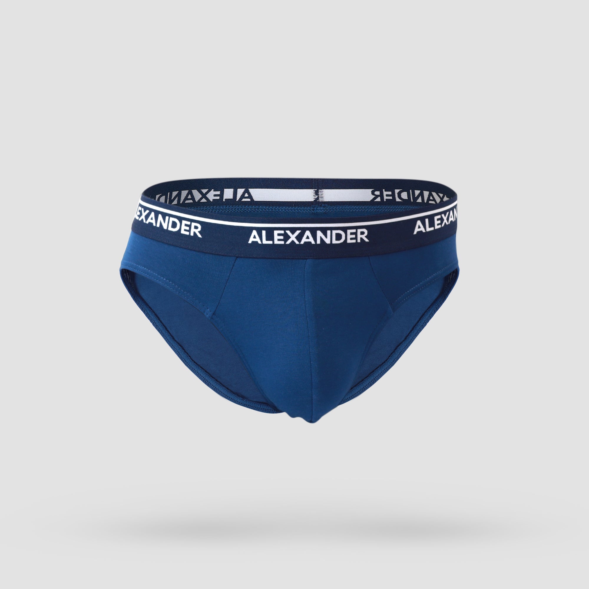 𝐌𝐞𝐧'𝐬 Cotton Brief   2-𝐏𝐢𝐞𝐜𝐞s  ( White & Navy )