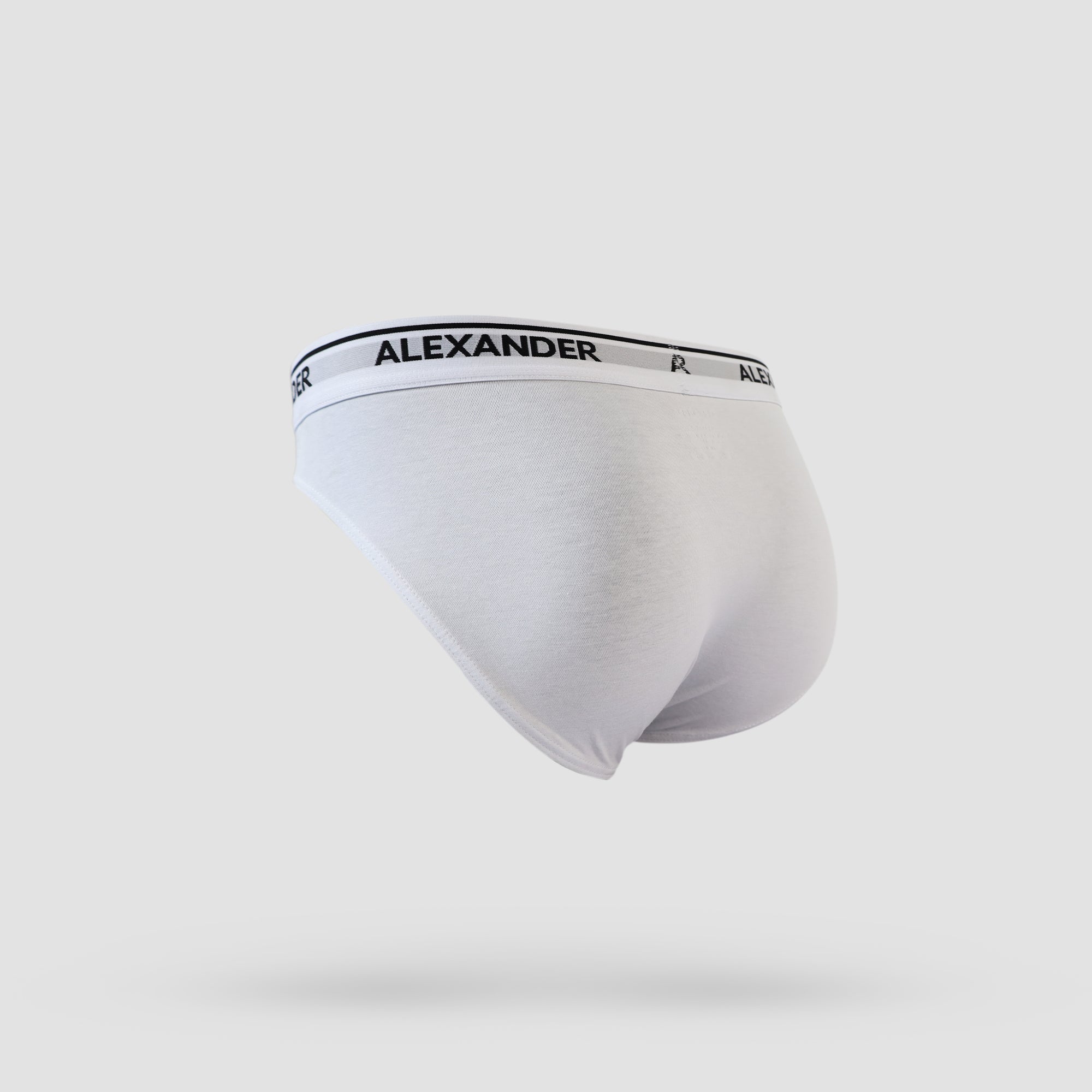 𝐌𝐞𝐧'𝐬 Cotton Brief   2-𝐏𝐢𝐞𝐜𝐞s  ( White & Gray )