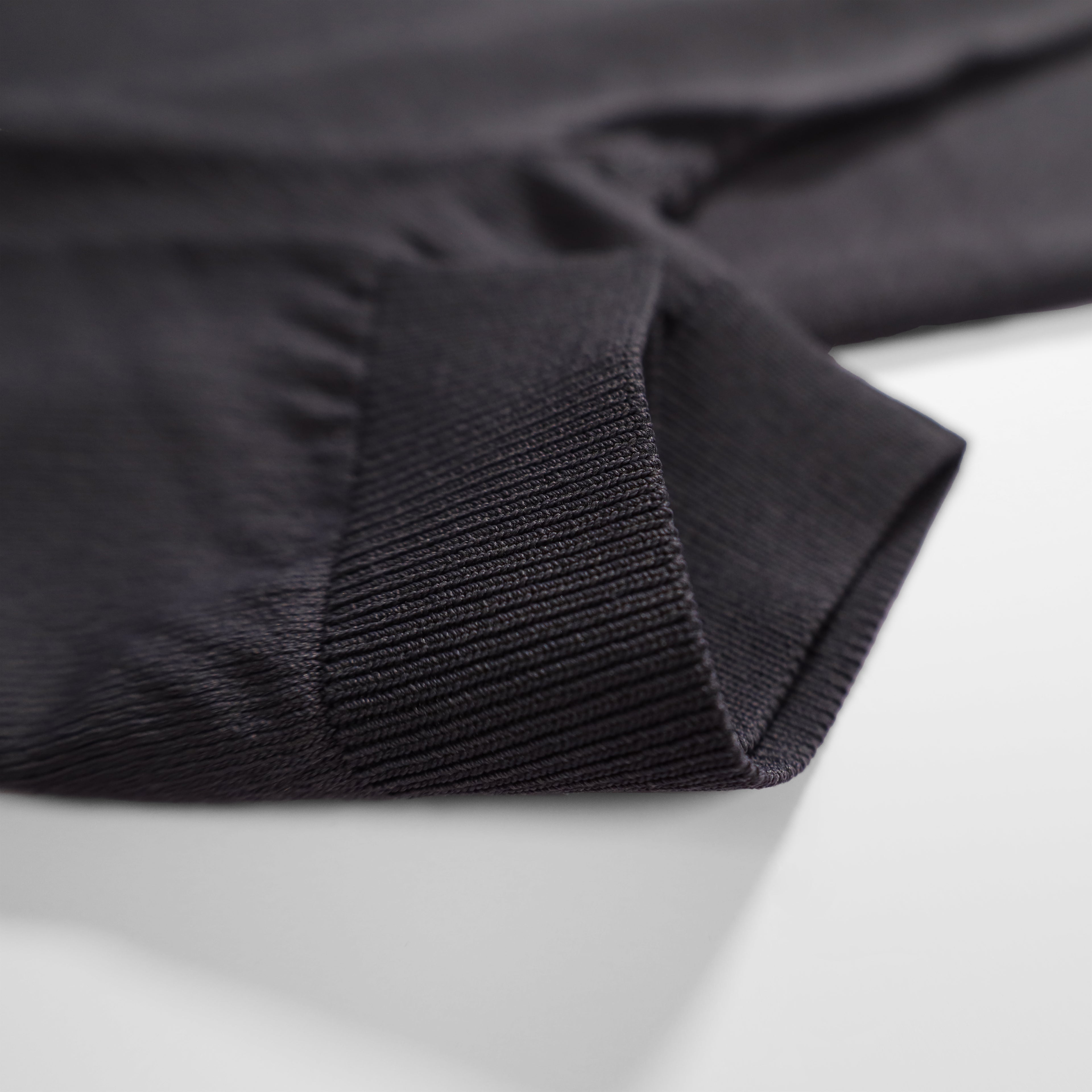LIGHT WEIGHT KNIT POLO (Grey)