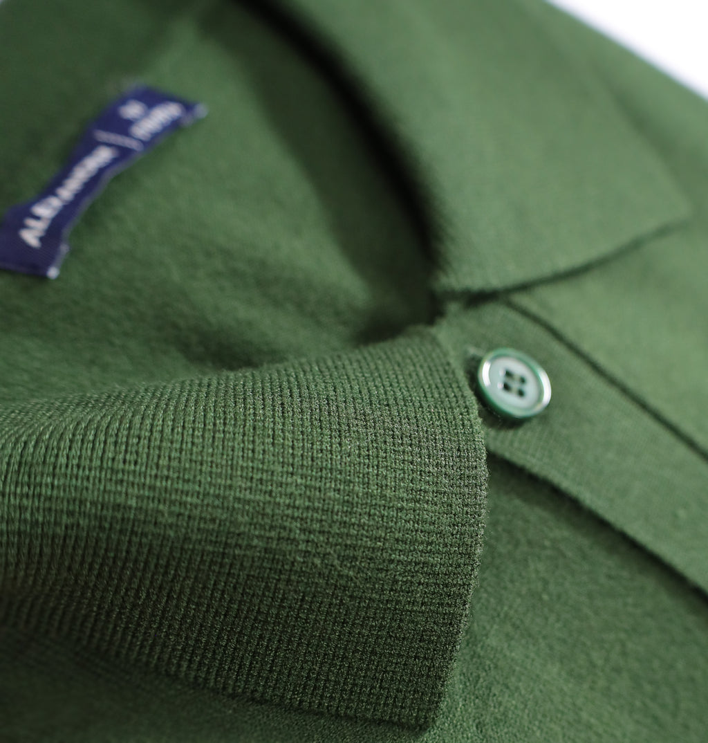 AIR SMOOTH KNIT POLO (Dark Green)