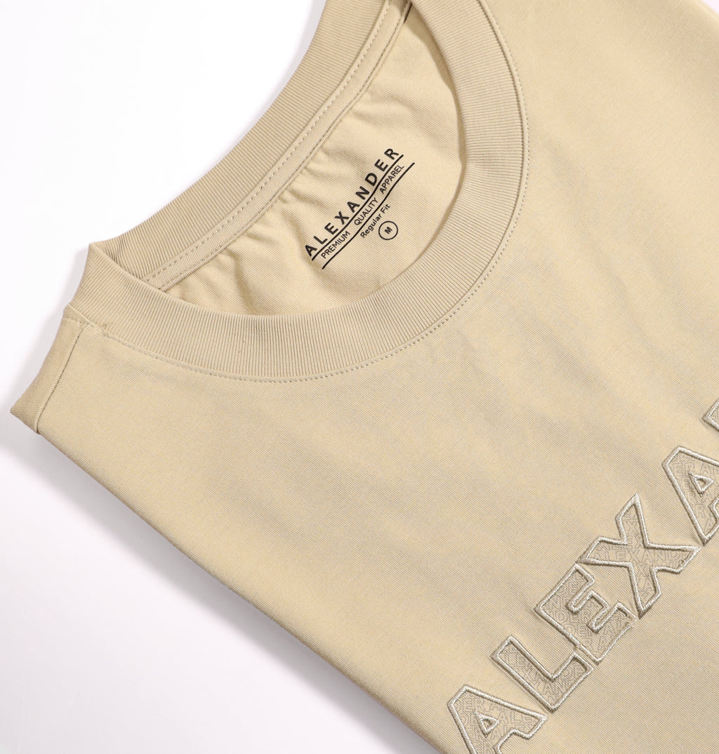 Logo EMB Tee (Khaki)