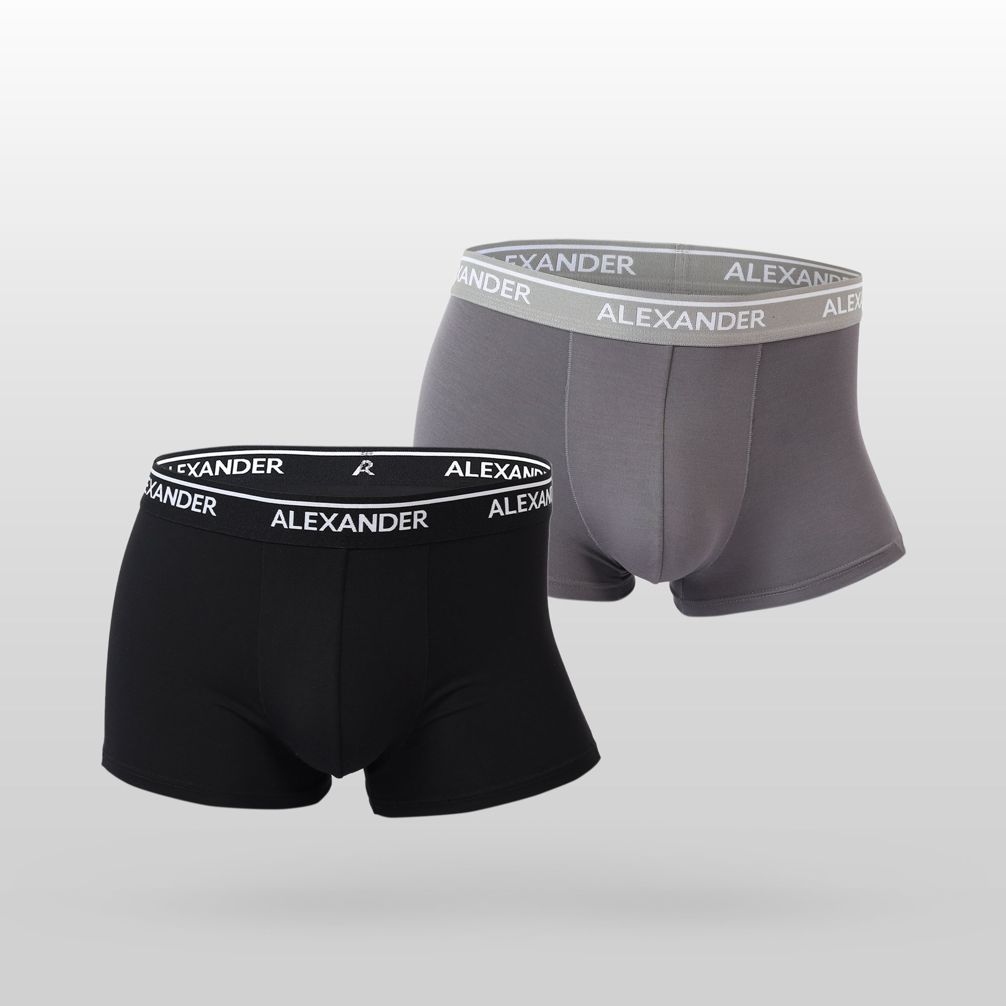 𝐌𝐞𝐧'𝐬 Modal Trunk 2-𝐏𝐢𝐞𝐜𝐞s ( Black & Gray)