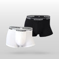 Premium Bamboo Underwear Set (2-Pack) White & Black