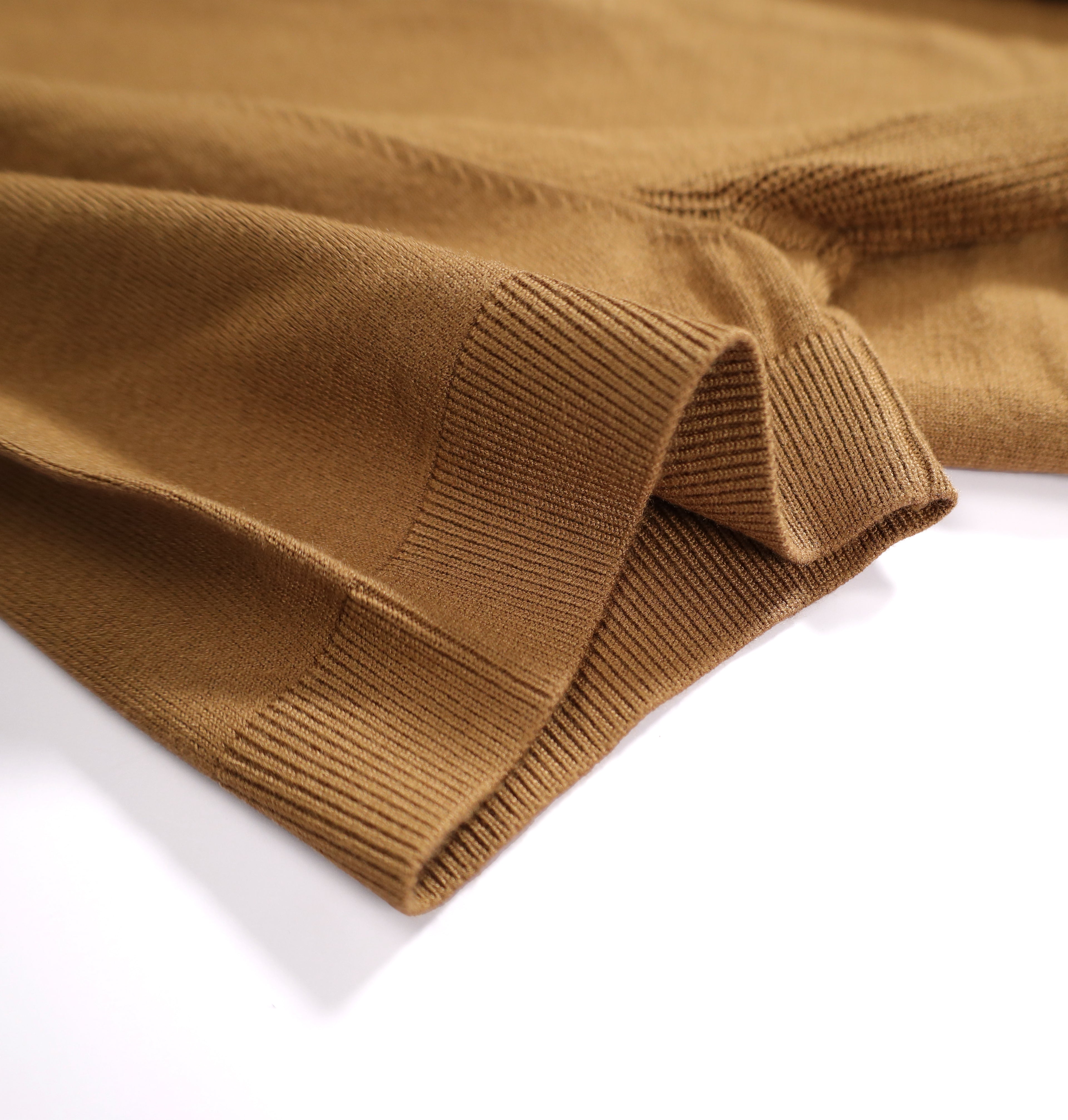 AIR SMOOTH KNIT POLO ( Brown)