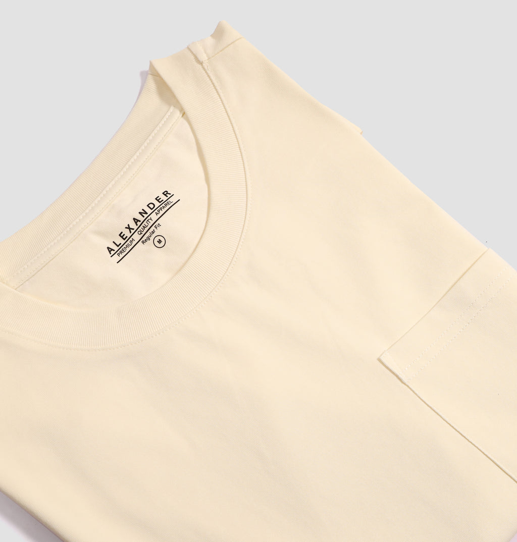 Pocket Tee (Off - White)